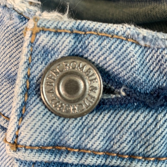 Abercrombie & Fitch the cutoff short high rise curve love size 30 (10) - Picture 6 of 13